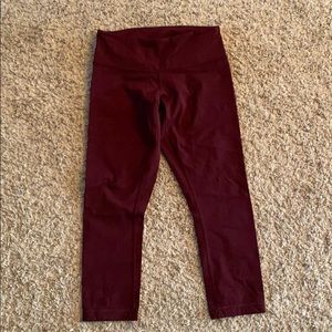 Lululemon crop leggings